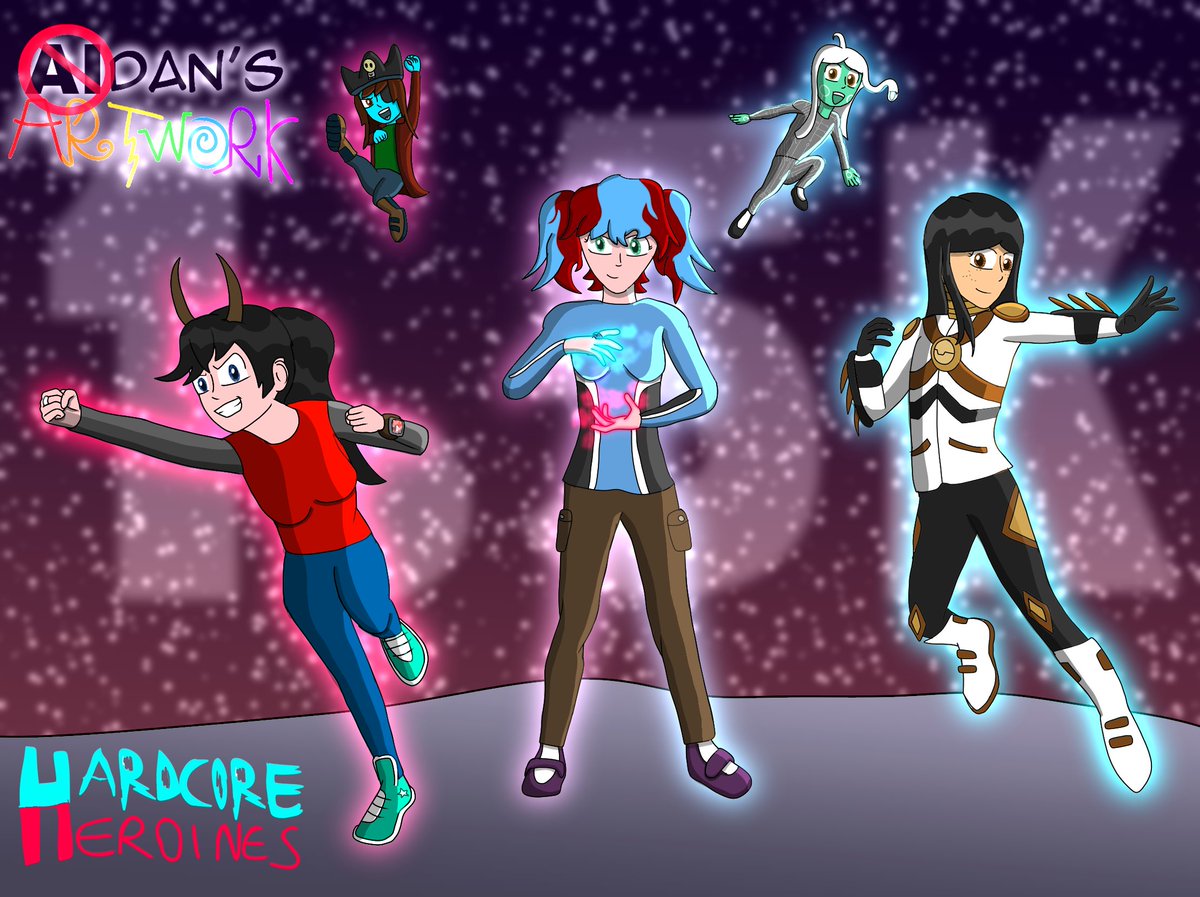 AidansArt's tweet photo. Also, here's an update for some of my best pieces since I left. I've had some pretty shit mental health so I've drawn more sparingly, but I'm pretty proud of how these came out. #ArtistOnTwitter #digitalartist #scifiartwork #originalcharacterart #originalcharacter More below! https://t.co/LNoqjV1ErP
