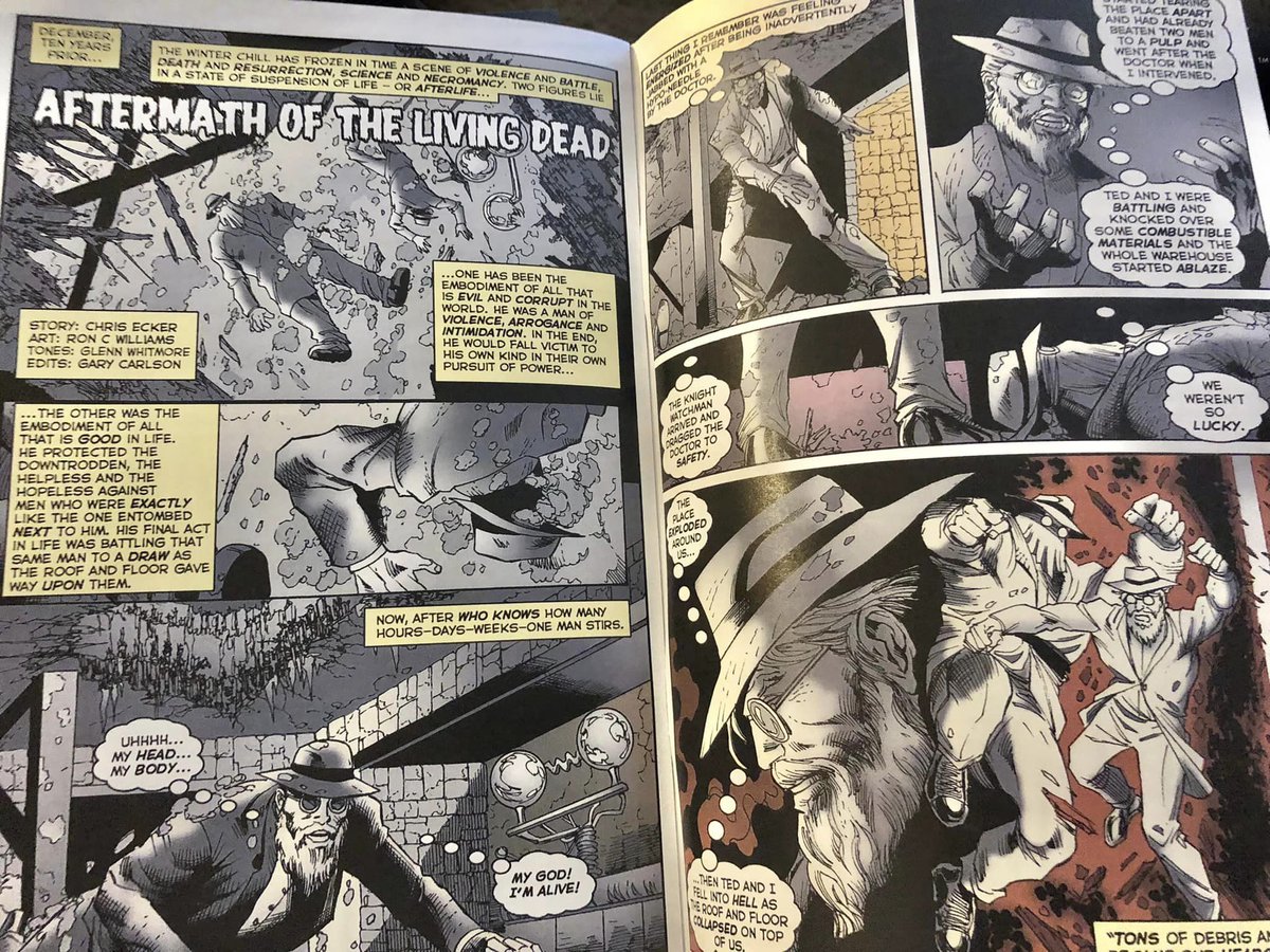 BigBangComics1's tweet photo. Sneak Peek to the second story in #KnightWatchman CREATURES OF THE KNIGHT # 1. By Ecker, Carlson and Williams. Starring #TheSpook, Big Bang Comics homage to Will Eisner's #TheSpirit! https://t.co/NDTjC4wSc3