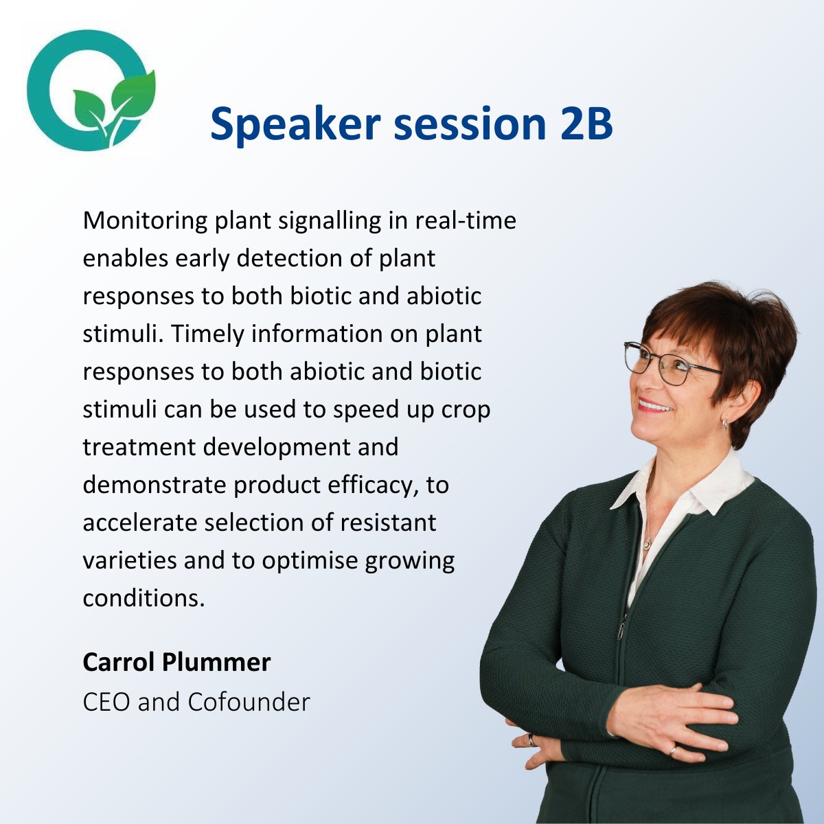 How to unlock the genetic potential of plants to accelerate the development of resilient crops adapted to increased biotic and abiotic stresses?

Our CEO and Cofounder Carrol Plummer will be a speaker next week at the <a href="/cropib/">CROP Innovation & Business conference</a> conference.

To learn more: vivent.ch