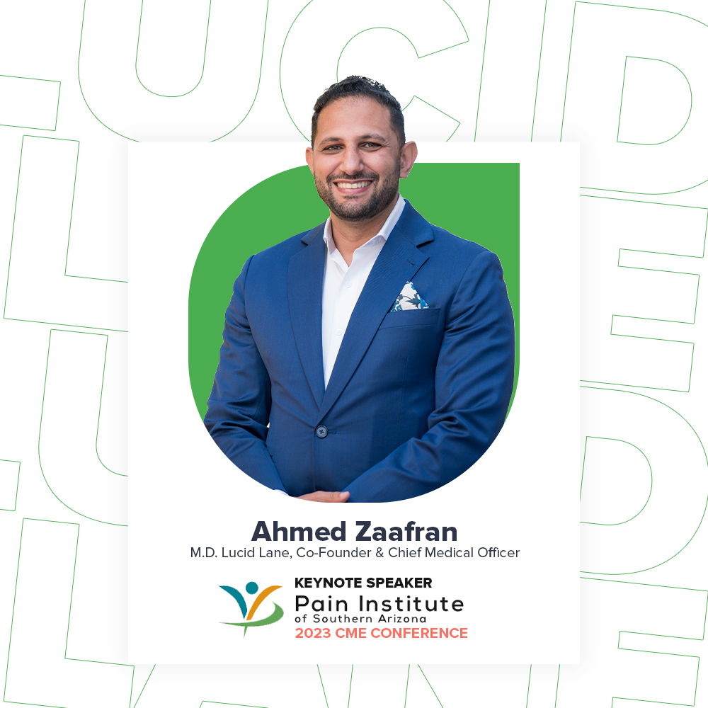 lucidlanehealth's tweet photo. We are absolutely thrilled to be part of @PainInstituteAZ's CME Conference where our very own 
@funkyfaroh will be representing Lucid Lane as the keynote speaker!
#LucidLane #Telehealth #AI #MentalHealth #Healthcare #DigitalHealthcare https://t.co/WohqUtNHIF