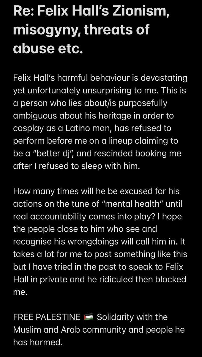 Four years later I’m finally speaking up about my experiences with Felix Hall