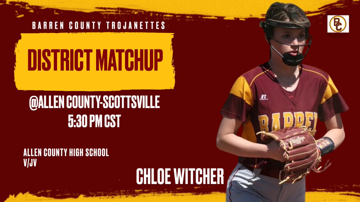 The Trojanettes travel to Scottsville tonight to battler the Lady Patriots at 5::30 PM!!  <a href="/darylmurphy4/">Daryl Murphy</a>   <a href="/bcsports/">BCHS Sports</a>  @1047thescore  <a href="/WitcherChloe/">ChloeWitcher2027</a> <a href="/wbkosports/">WBKO Sports</a> <a href="/sportingtimes/">Sporting Times</a> <a href="/The_Sports_Web/">Brian Mush Webb</a>