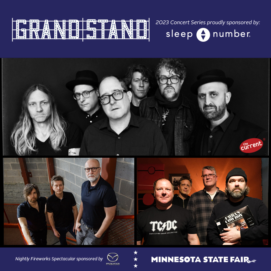 Minnesota State Fair (@mnstatefair) on Twitter photo NEW GRANDSTAND ANNOUNCEMENT!
<a href="/TheCurrent/">The Current</a>'s Music On-A-Stick featuring <a href="/theholdsteady/">The Hold Steady</a> with special guests <a href="/bobmould/">Bob Mould</a> Band and Dillinger Four is coming to the Minnesota State Fair Grandstand on Sat., Sept. 2! 🤘
Tickets will go on sale April 14 at 10 a.m. mnstatefair.org/grandstand/the… NEW GRANDSTAND ANNOUNCEMENT!
<a href="/TheCurrent/">The Current</a>'s Music On-A-Stick featuring <a href="/theholdsteady/">The Hold Steady</a> with special guests <a href="/bobmould/">Bob Mould</a> Band and Dillinger Four is coming to the Minnesota State Fair Grandstand on Sat., Sept. 2! 🤘
Tickets will go on sale April 14 at 10 a.m. mnstatefair.org/grandstand/the…