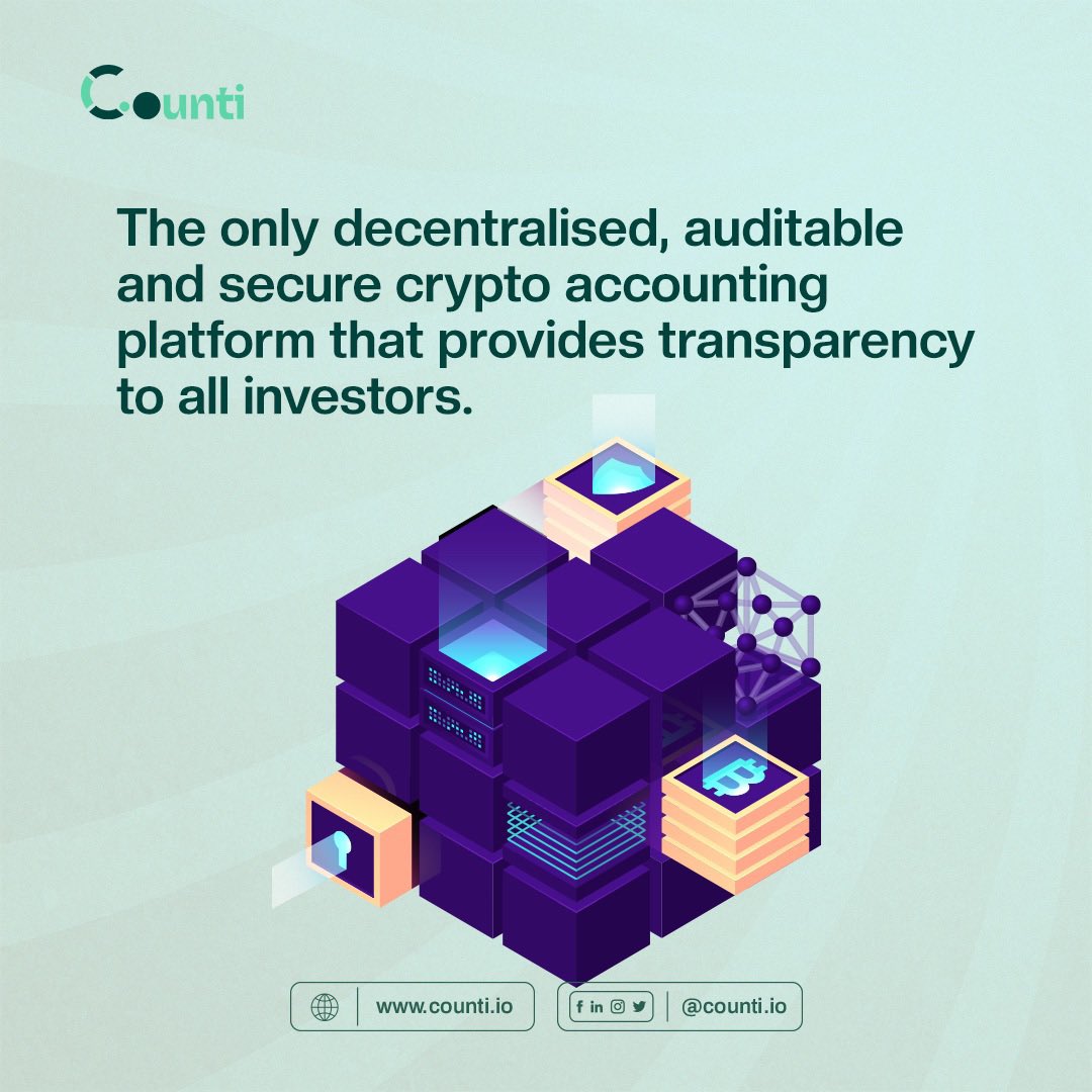 Counti_io's tweet photo. Do you know the importance of Audit in the blockchain market?

To ensure the accuracy, compliance, and security of all transactions.

Before investing in a crypto coin, check if it undergoes an audit. https://t.co/MAjjMg3JUp