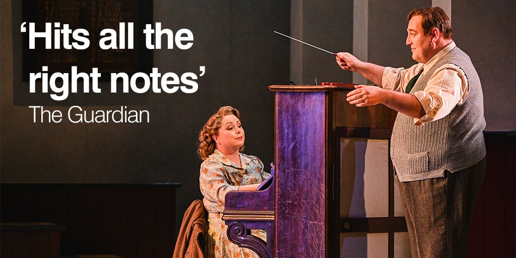 The feel-good hit of the Spring is here.

Step into the 1950s with our critically acclaimed show about coal mining, choral singing and #Cymru. With #Welsh harmonies, #gospel and big band, don’t miss this comical musical escapade. On tour now.🎟️👉wno.org.uk/blaze #WNOblaze
