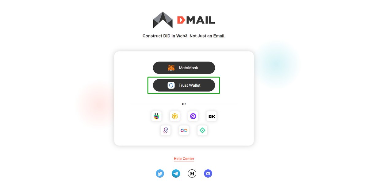 🥳Dear BABT Holders <a href="/binance/">Binance</a>,

🚀If your BABT is held in Trust Wallet <a href="/TrustWallet/">Trust Wallet</a>, you can come to freemint your Dmail NFT Domain Account now!

🔥Now both PC &amp; mobile version of Dmail Network support trust wallet to login!

👉Freemint for BABT and SpaceID holders: