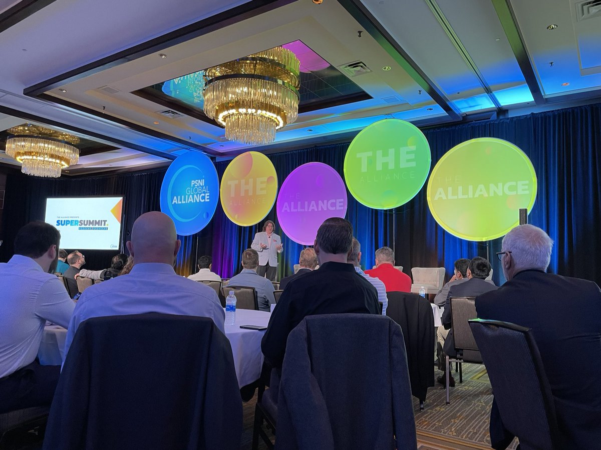 CEOBTX's tweet photo. Congratulations to the @PSNI_AV team for putting together such a fantastic and energizing SuperSummit event last week.  It was so great to see everybody!!!  #SS23 #avtweeps https://t.co/Vkt74ySZEe