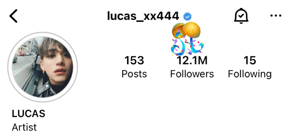 ลงสตอรี่ทีก็ฟลวพุ่งที #lucas_xx444  12.1ล้าน แล้วเย่🎉🎉🎉🎉🎉