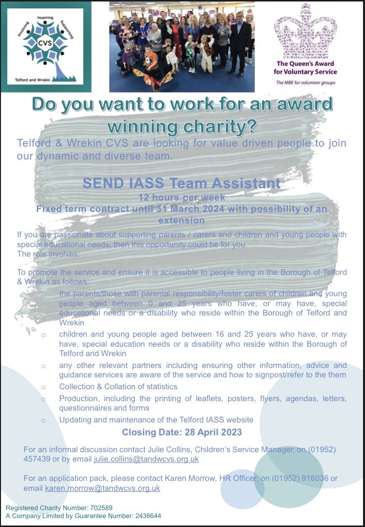 Working for us means you can live by your values

If you’re not someone who’s motivated by making a profit, you want to work to make a difference to people’s lives then we are looking for you! 

We recruit on people’s values, ethics and behaviours. 

This is a great Job!