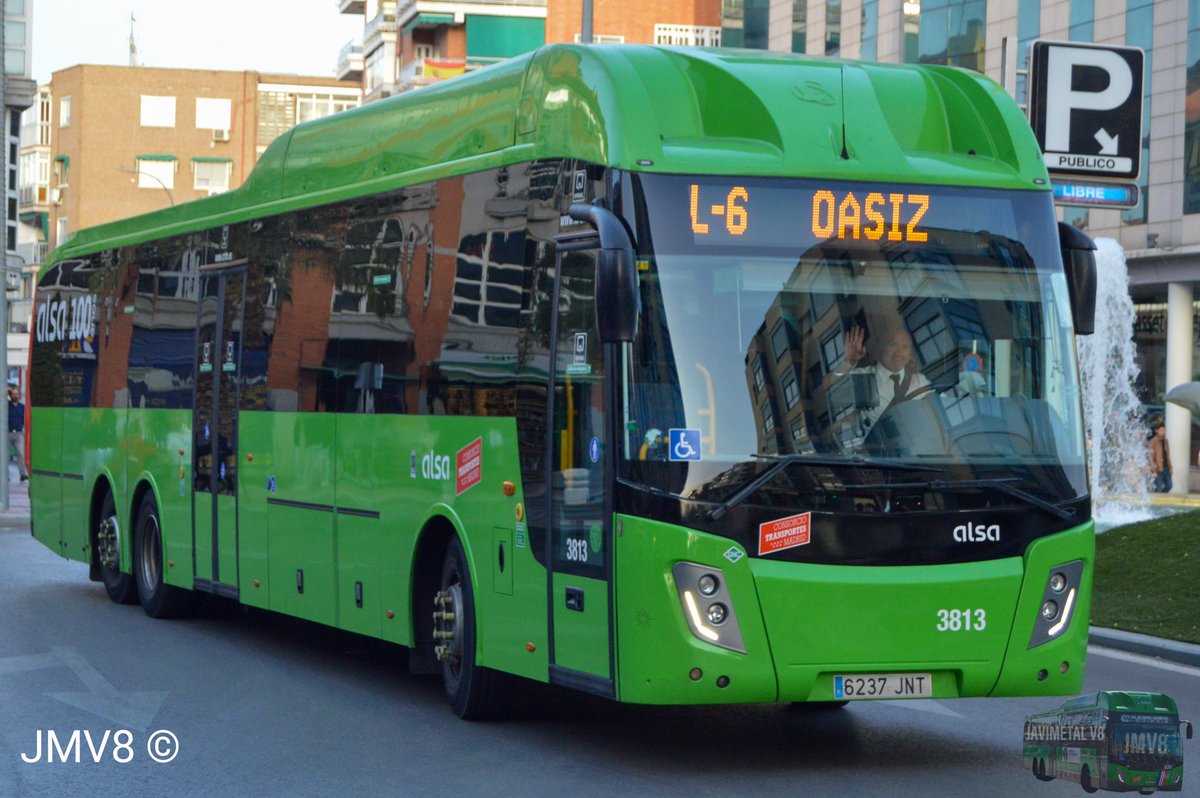 JavimetalV16's tweet photo. La línea 6 de Torrejón lleva unos días un poquito locos. Normalmente su asignación suele ser Setra de la serie 339x,pero ha estado llevando varios Scania, precisamente en festivos, y lo peor es que la mayoría eran de GNC. Un saludo al conductor del 3813, un grande ese hombre. https://t.co/RJEqhHT4SJ