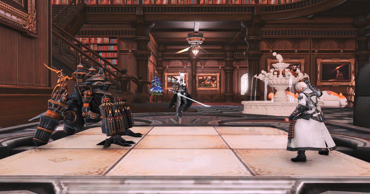 ChromeCatXIV's tweet photo. "Ugh!  Strip Triple Triad sounded like a great idea.  She even has miniatures that look just like the card arts!  Then she set the rules to Plus Combo."
A set I did with the lovely @FFXIVGenieGTS .  That figure looks oddly familiar.
#SizeTwitter #FFXIVnsfw #Giantess #GPOSERSNSFW https://t.co/BXB554K0Fj