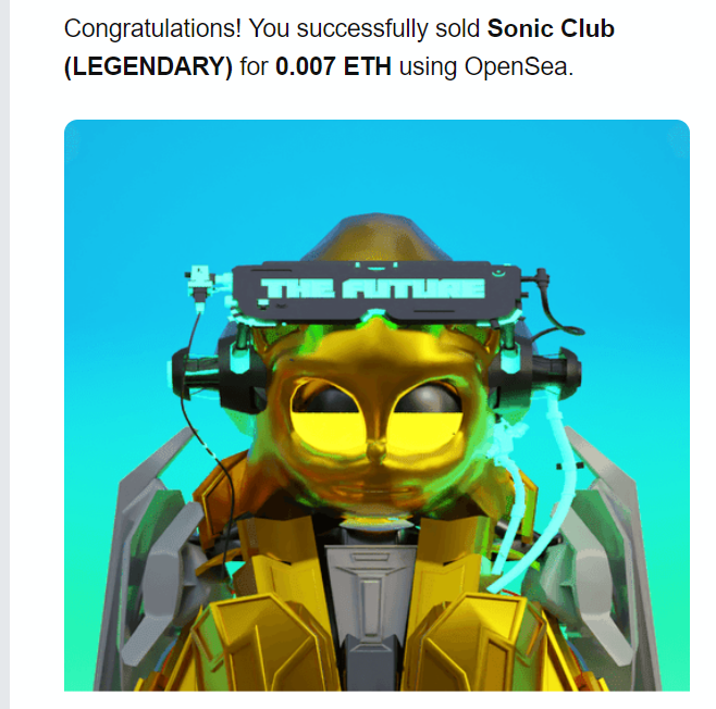 SonicClubNft1's tweet photo. SOLDDDDDDD*2🫂❤️😱

Special thanks to @Artmancer404
and @zuckzuckland
Thank you very much for supporting us.❤️🥰🥳

#GlitchGang #NftGANG https://t.co/aebTS79Ymg
