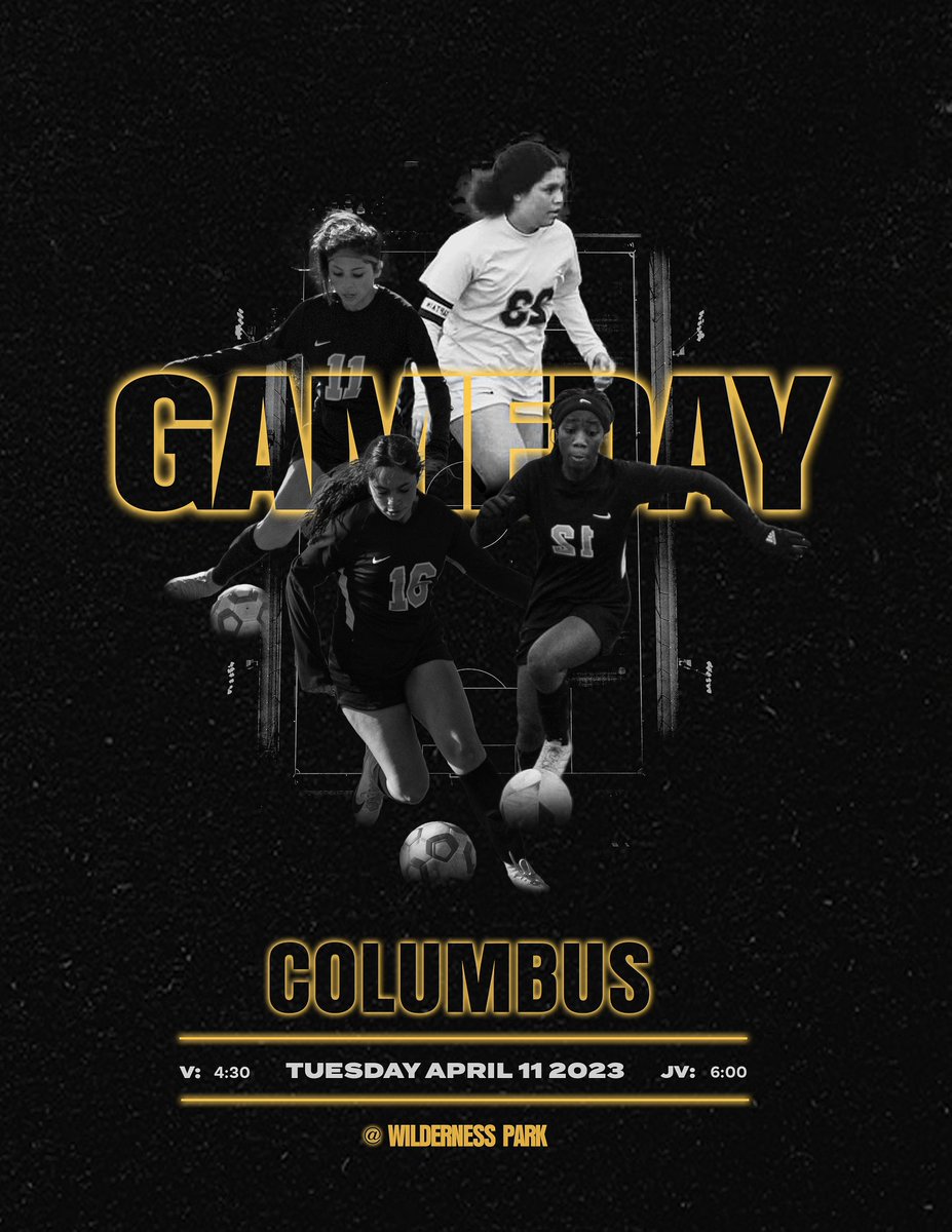 The girls will be traveling to Wilderness Park today to face <a href="/DiscovererWay/">Columbus High</a>! Good luck Tigers 🐯💛🖤 #TogetherWeWin