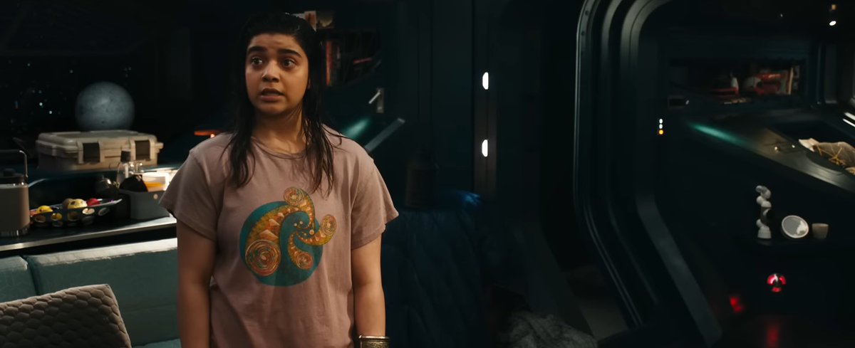 FilmUpdates's tweet photo. Iman Vellani in ‘THE MARVELS’ https://t.co/18jI0lvibg