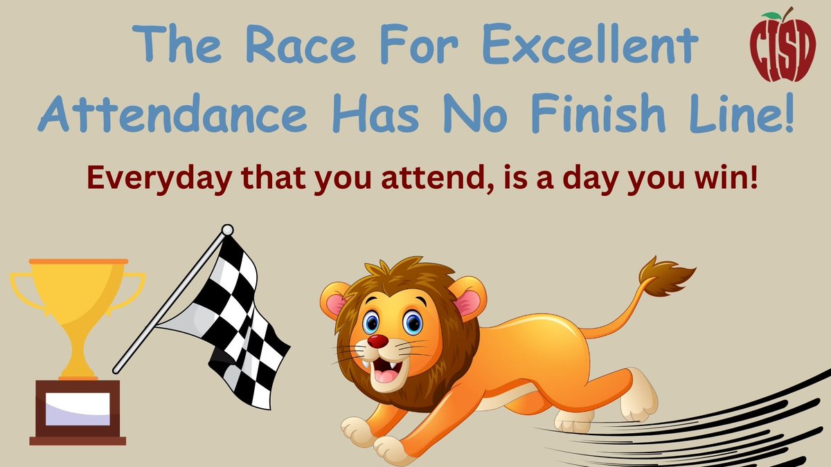 We love it when you race in to school! Each day a student attends school, is a day that we all win! #attend2day #attend2win #showingupmatters #schooleveryday #showinguptogether