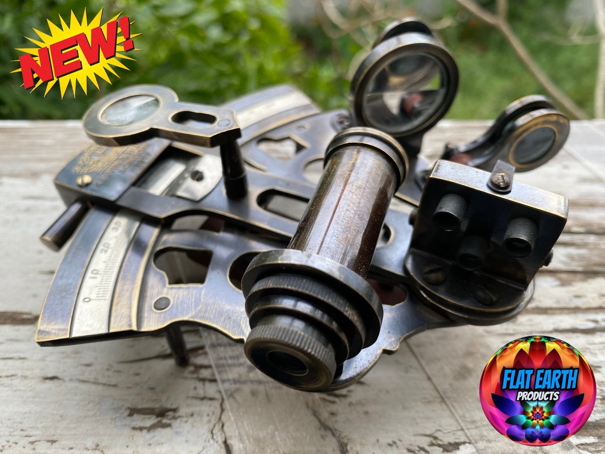 FE_Products's tweet photo. Excited to share the latest addition to my #etsy shop: 100% Working Flat Earth Marine Sextant Vintage Brass Nautical Ship Astrolabe Antique Compass Device Celestial Navigation Sun Moon North Map https://t.co/xdA4CQ8CJq #bronze #flatearth #flatearthmap #sextant #marine https://t.co/pYOfAWn6Ot
