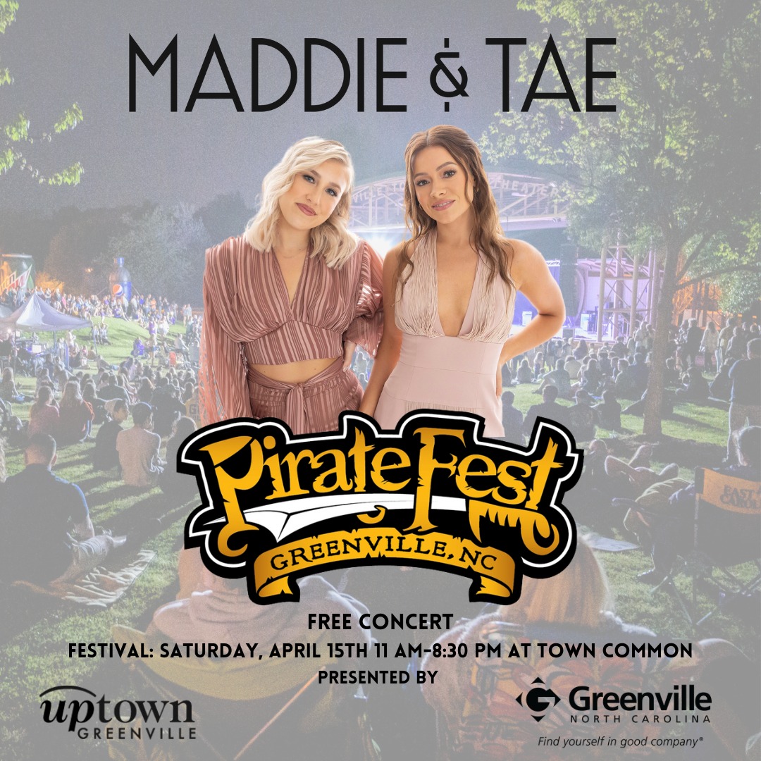 GreenvilleNC's tweet photo. #PirateFest2023 is THIS SATURDAY, April 15 beginning at 11AM at the Town Common in Uptown Greenville! There will be tons of piratical fun to be had for the whole family!

For details, check out our PirateFest 2023 Event Page: https://t.co/S0SlqW0tAu

#greenvillenc #piratefestnc https://t.co/MTbAbkfUm2