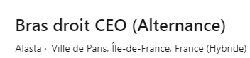 La magie des offres d'emploi teubés
