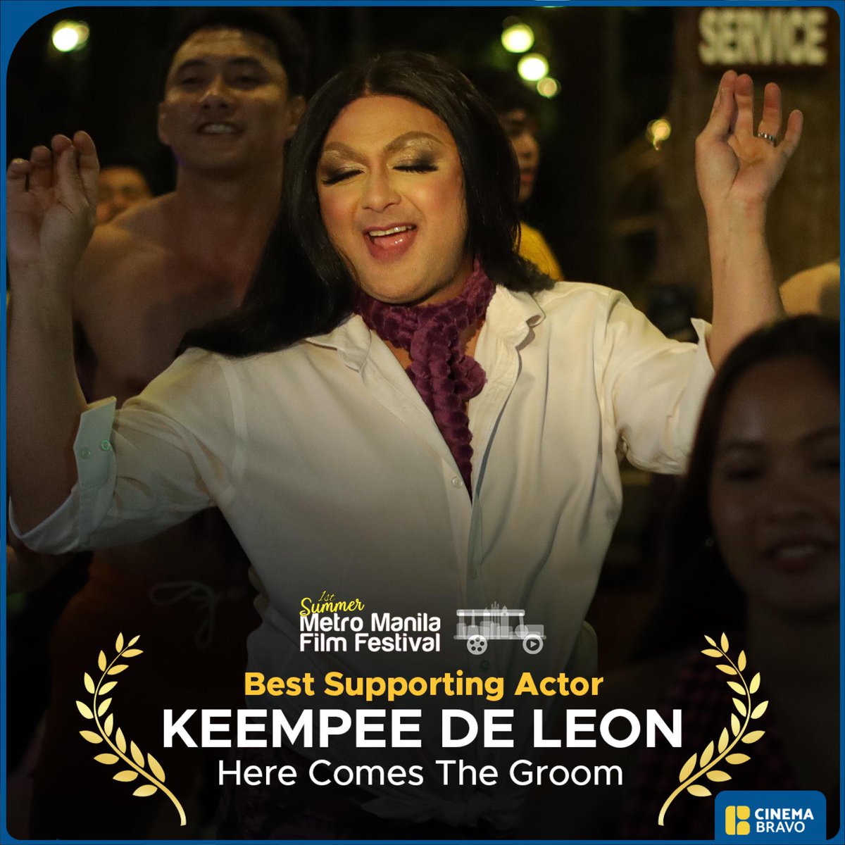 CinemaBravo on Twitter "JUST IN Keempee De Leon wins Best Supporting