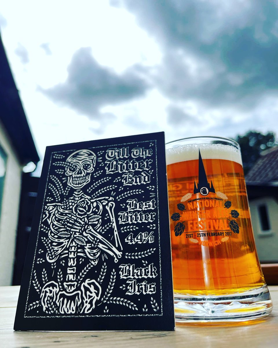 As Best Bitters should be…
@BlackIrisBrewer 
Till The Bitter End 4.4%

#beer #cask #realale #bestbitter #norwichpub #nr3