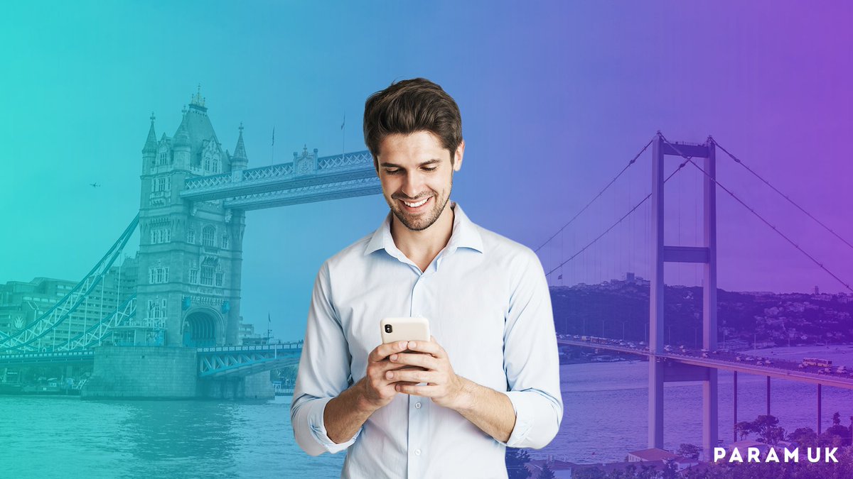 Fast, Easy, and Secure Money Transfer 💜
Download the Param UK app, send money instantly from the UK to Turkiye.

--

Hızlı, kolay ve güvenli para gönderimi 💜

Param UK uygulamasını indir, Birleşik Krallık'tan Türkiye'ye anında para gönder. 

#ParamUK #Param