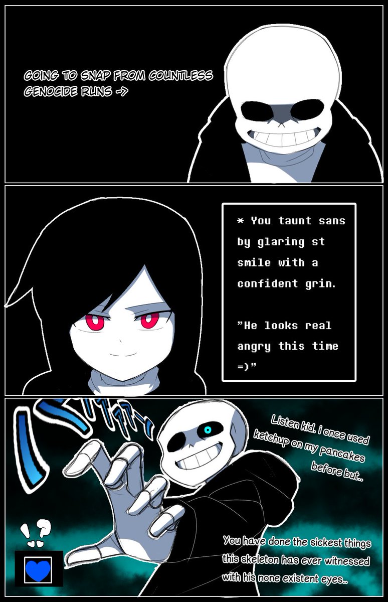 Shimoto Zukafu 🔞(Commissions CLOSED)🔞 on X: Chara vs sans.  UNDERTALE  (NSFW) Page 3 ✓ ============================ Yes guys if you are still  wondering if rhis is still ongoing , definitely! Ive just