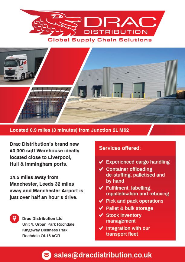 Another exciting development for Drac Group.

#distribution #warehouse