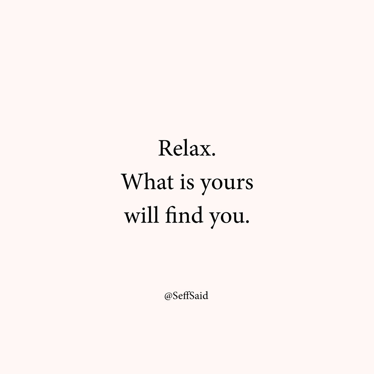 SeffSaid's tweet photo. Relax https://t.co/UCkRu7ILzS