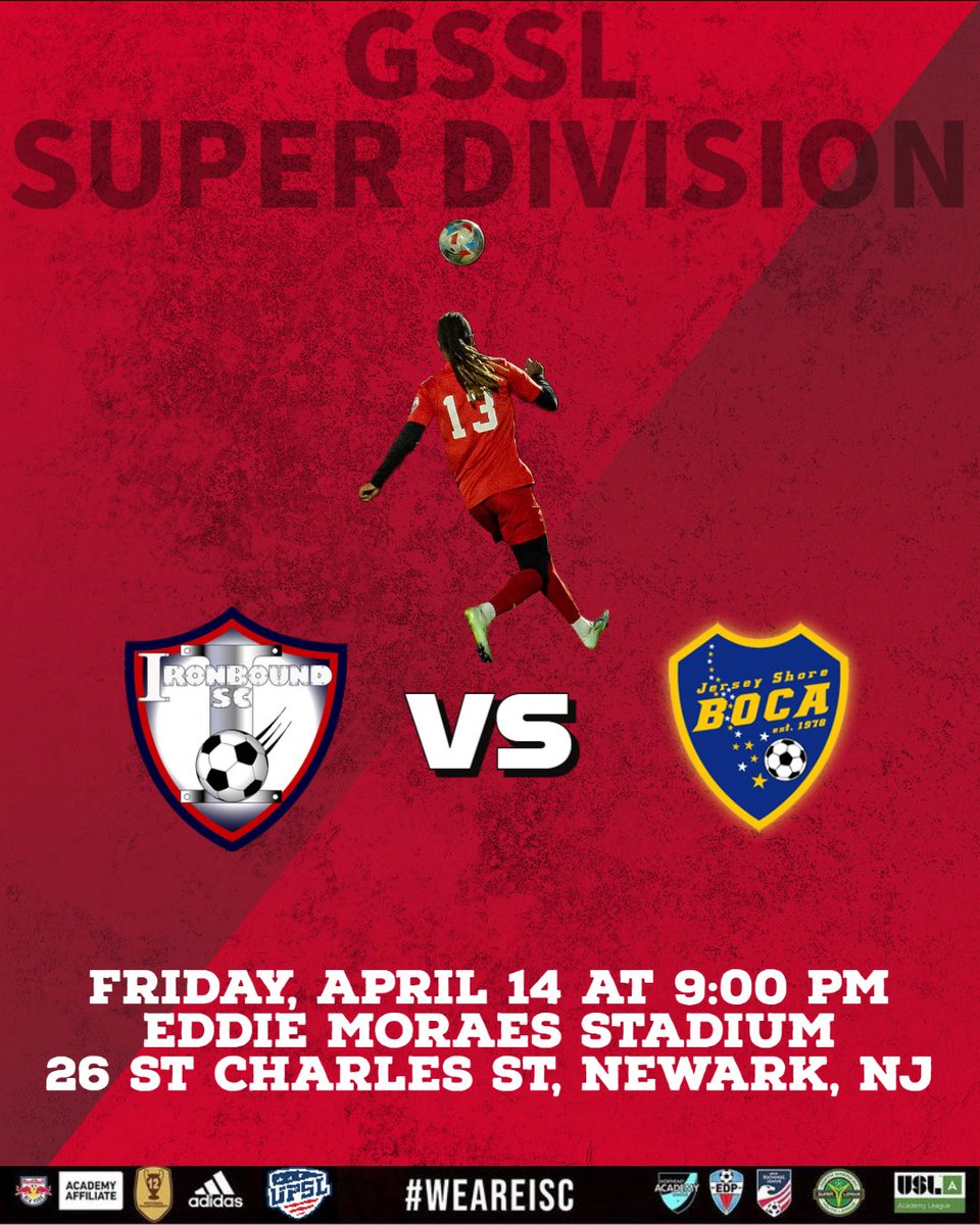 IronboundAlumni's tweet image. Thursday night, it’s the O30s turn to play their State Cup Quarterfinal as they host Sportfriends Polonia.

Friday night, our Open team welcomes back Jersey Shore Boca to Eddie Moraes but this time for a Super Division matchup.

Sunday morning our O30 team hosts Jersey City FC.