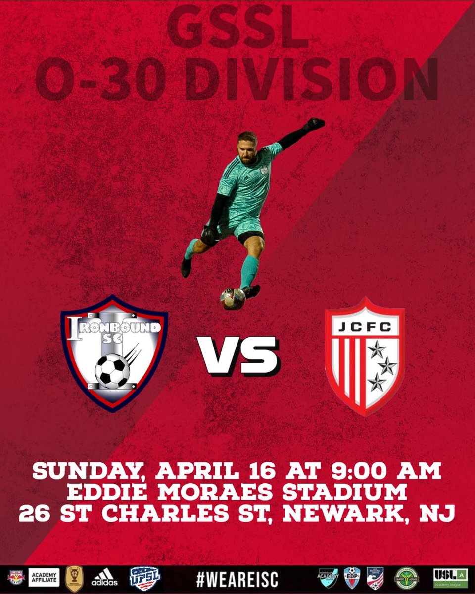 IronboundAlumni's tweet image. Thursday night, it’s the O30s turn to play their State Cup Quarterfinal as they host Sportfriends Polonia.

Friday night, our Open team welcomes back Jersey Shore Boca to Eddie Moraes but this time for a Super Division matchup.

Sunday morning our O30 team hosts Jersey City FC.