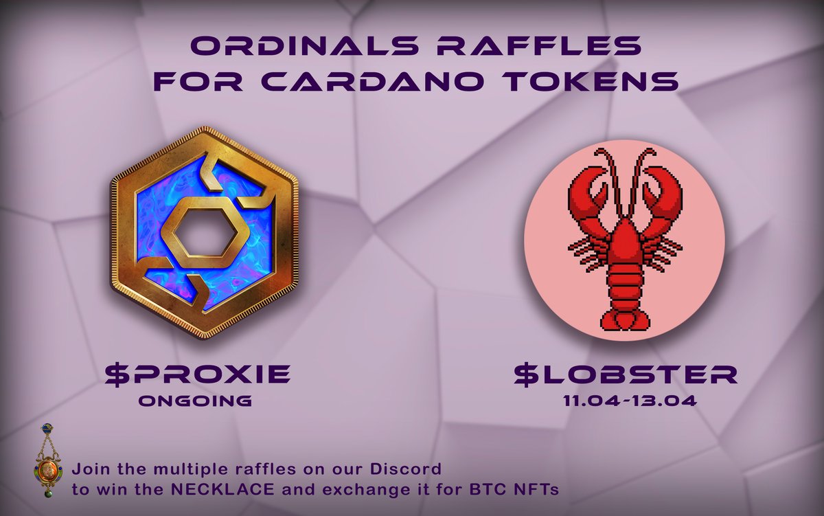 Proxies_NFT's tweet photo. Taco Tuesday?

More like $LOBSTER use-day!

Come use your $LOBSTER meme coins to stand a chance to win an Ordinal NFT!

Join us in the discord and enter into a raffle for Ordinals: https://t.co/EUngP2GVrS

@TheLobsterCoin #LOBSTER #CNFTCommunity https://t.co/jyVWbjyD5R