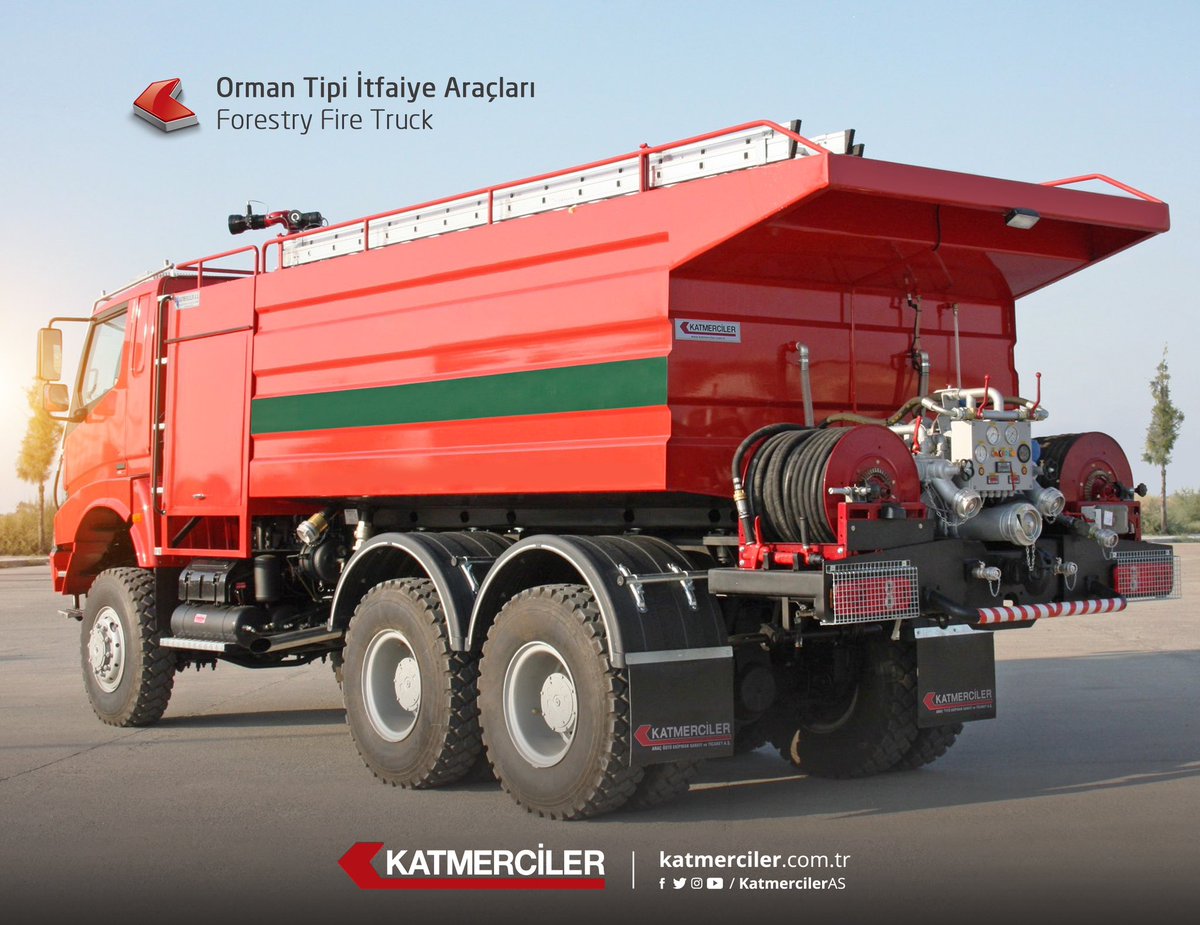 KatmercilerAS's tweet photo. Orman Tipi İtfaiye Araçları / Forestry Fire Truck
#Katmerciler #itfaiyearaçları #itfaiye #yangınsöndürme #ormanitfaiye #forestfiretruck #forestfire #firetruck #firefightingvehicles #firefighter #firedepartmant #firedept #fire #firefighting #forest #forestry #firerescue #4x4 https://t.co/gyj4yn8vYg