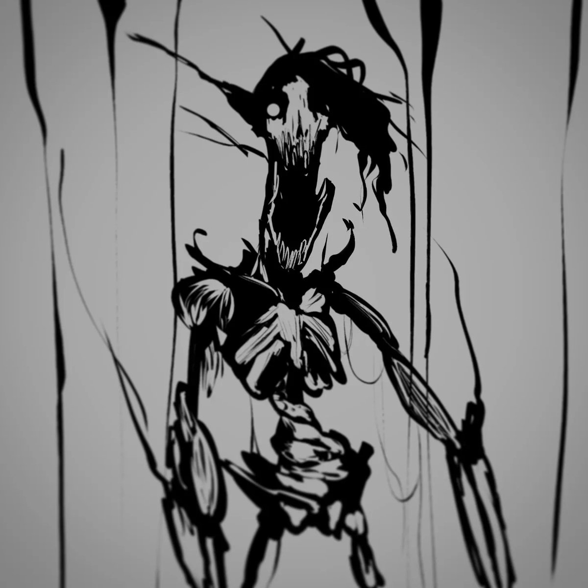 ilustsevn's tweet photo. ๐๐ฒ๐ข๐ง๐ .
#HorrorArt #gore #illustration #thatblackthing #analoghorror #nomercy #rest #tiredmonster #digitalart #DigitalArtist https://t.co/sxSDoapvUC