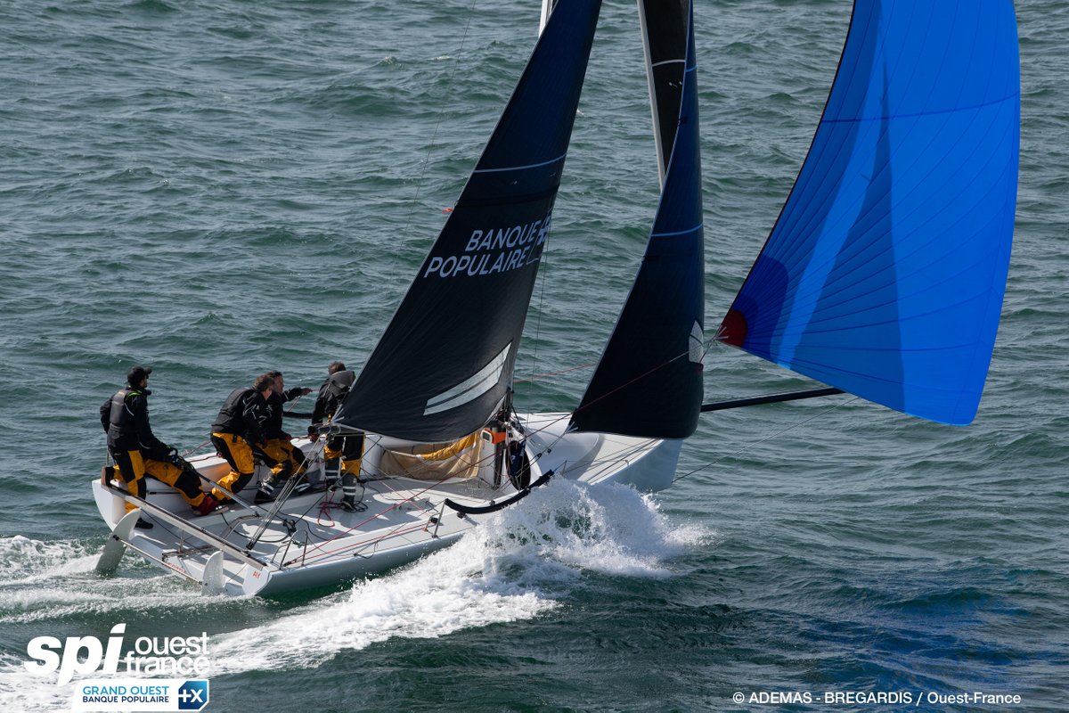 🏆 Victoire sur le #spiouestfrance2023 avec l'équipe @VoileBanquePop! On s'est régalé avec @keponnet sur ces Open 7.50 Merci @spiOF pour cette belle édition, vivement la prochaine! #SpiOF #voile