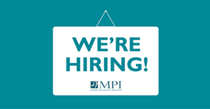MPI is hiring📢 Passionate about migration policy research? Interested in humanitarian protection? We're looking for a researcher to join our International Program as an associate policy analyst, working on refugee resettlement & asylum Apply by 5/1 migrationpolicy.org/about/work-mpi