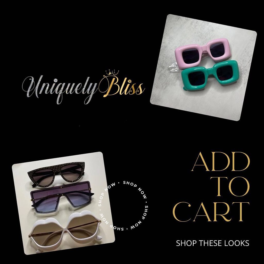 Today seems like a good day to get you some shades! Add these to your cart to be fly for the summer!
.
.
.
.
#ilovesunglasses #trendyeyewear #uniquelyblissboutique #blisscloset #trendyframes #dopeframes #ladieseyewear #fashioneyewear #trendyaccessories #summervibes2023 #conf…