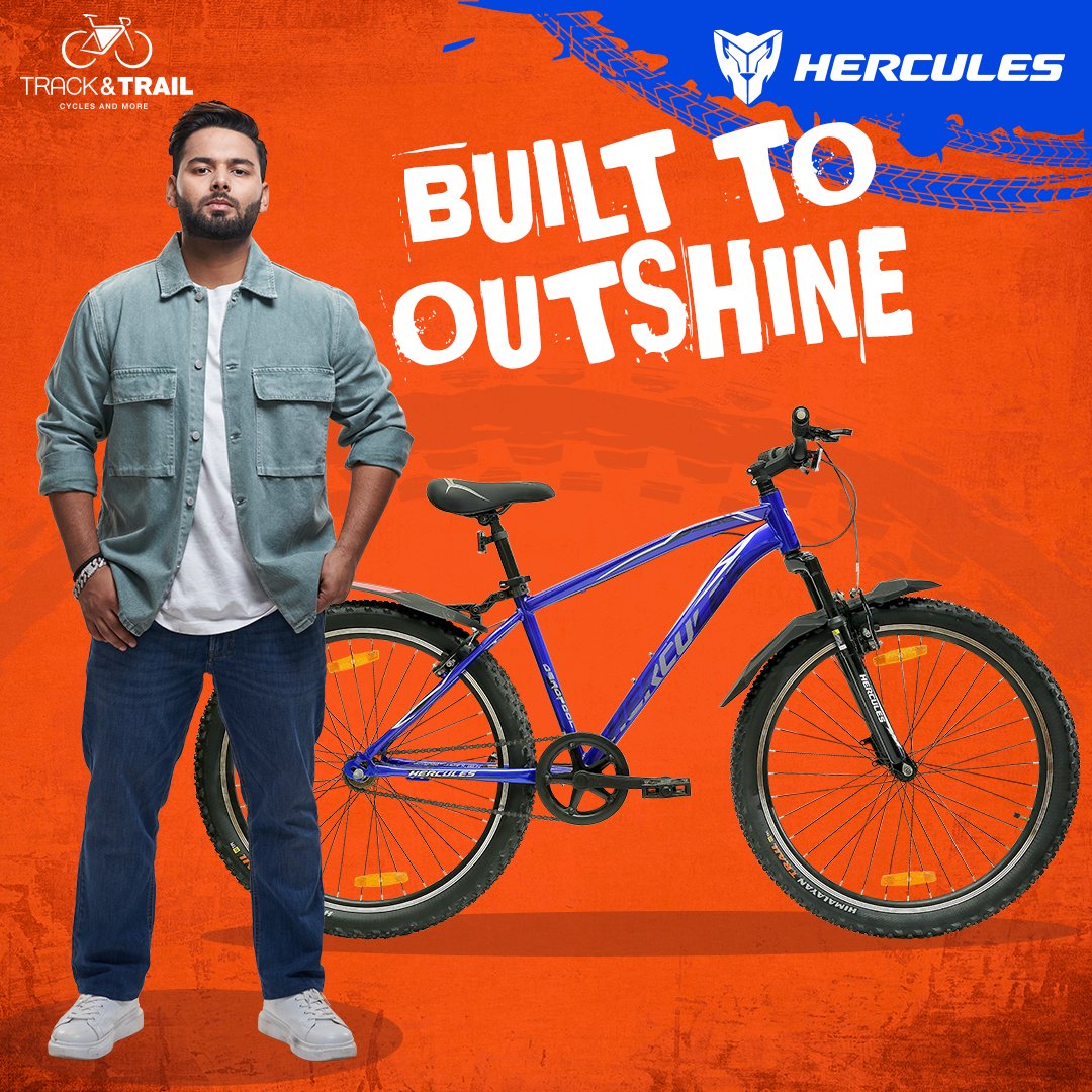 tracktrailstore's tweet photo. Hercules Dirtrider HT DX2 is crafted to match your bold, adventurous spirit in any terrain.
Visit your nearest Track & Trail store and bring home the thrill today!
#HerculesCycles #FindYourTribe #TrackAndTrail #Cycling #BicycleShop #FromWhereIRide #Adventure https://t.co/BUqGLlTJED