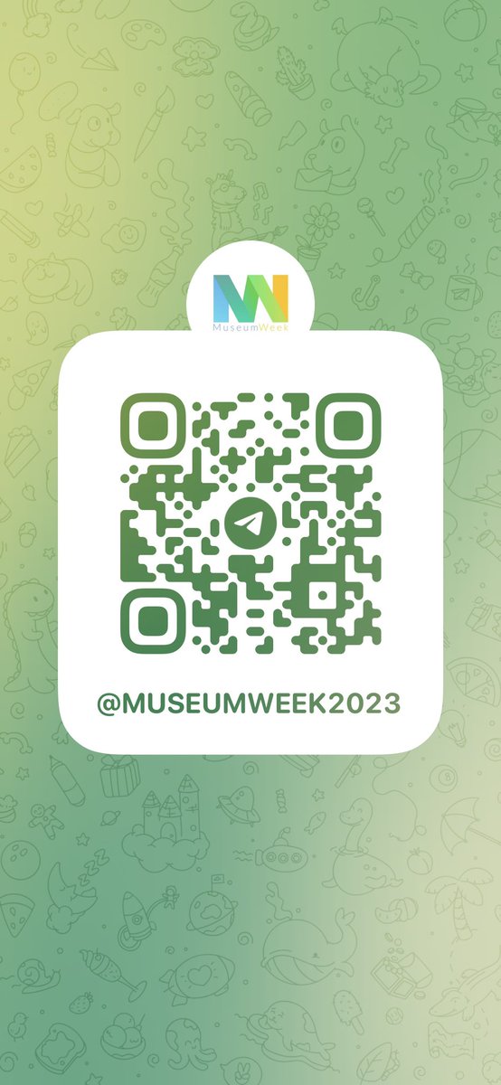 Do you have questions about #MuseumWeek 2023? Or maybe need recommendations? Reach us on our public channel on Telegram!

t.me/MuseumWeek2023