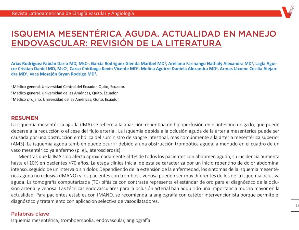 Algoritmo de manejo actual de la isquemia mesenterica ✅🔐! Free full text 🚨🆘🩸🎈🪢💥⤵️ Solo en <a href="/vascularium/">Vascularium</a> de <a href="/asovascular/">ASOVASCULAR</a> ! <a href="/ascolcirugia/">AsColCirugía</a> <a href="/MISIRG1/">MISIRG</a> @Cirbosque <a href="/PipeCabreraV/">Dr Luis Felipe Cabrera Vargas MD FACS</a> <a href="/boteromora/">Ana Maria Botero Mora M.D</a> <a href="/jmills1955/">Joseph L. Mills MD</a> <a href="/GustavoOderich/">Gustavo Oderich</a> Link: vascularium.org/wp-content/upl…