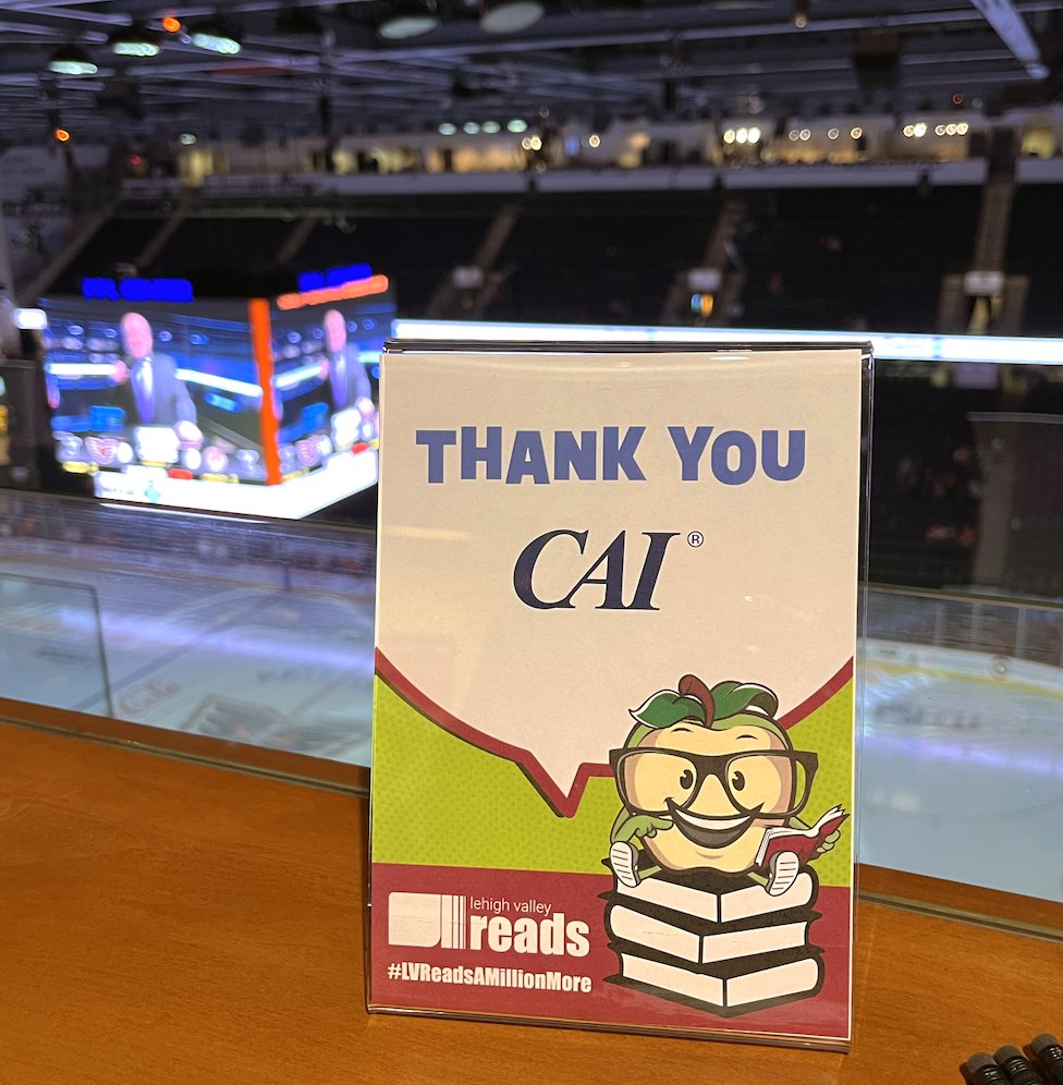 Lehigh Valley Reads (@lvreads2025) on Twitter photo Thank you to our sponsors <a href="/cai_insights/">CAI</a> & @peoplefirstfcu for your commitment to Lehigh Valley Reads & the #MillionMinuteChallenge!
+ a huge thank you to @Donjuansmexgrill, <a href="/Jayslocal/">Jay's Local</a>, <a href="/Target/">Target</a>, & <a href="/Wegmans/">Wegmans Food Markets</a> for donating gift cards!
Your support is invaluable to our students. Thank you to our sponsors <a href="/cai_insights/">CAI</a> & @peoplefirstfcu for your commitment to Lehigh Valley Reads & the #MillionMinuteChallenge!
+ a huge thank you to @Donjuansmexgrill, <a href="/Jayslocal/">Jay's Local</a>, <a href="/Target/">Target</a>, & <a href="/Wegmans/">Wegmans Food Markets</a> for donating gift cards!
Your support is invaluable to our students.