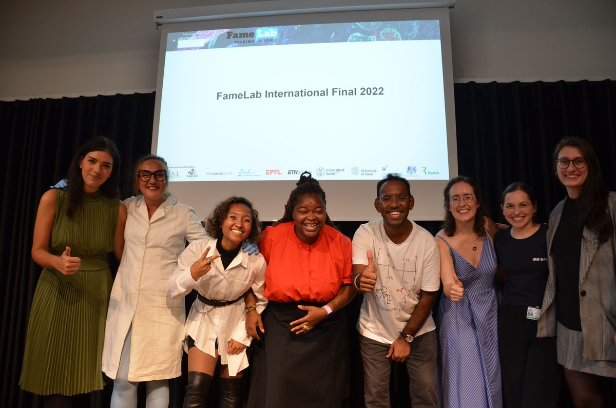LifeScienceZH's tweet photo. Can you explain a scientific concept to a general audience in just 3 min? 

Do you want to test your public speaking skills &amp; compete in one of the world's biggest science 
communication competitions? 

Hurry up and register for @FameLabCH 

https://t.co/Byw5R4sM1N https://t.co/sDe3DCpr3H