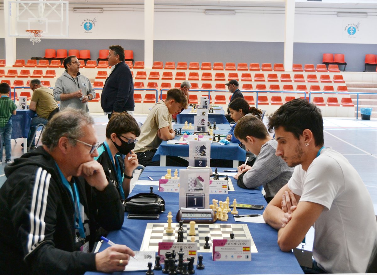 Felicitamos al Club de Ajedrez Coín por la fantástica organización del III Open Internacional de Ajedrez Ciudad de Coín.
Prodomasa ha sido Patrocinador de este evento que se celebra por tercer año consecutivo en nuestro municipio,
#IIIOpenAjedrezCoin #AjedrezCoin #Patrocinio