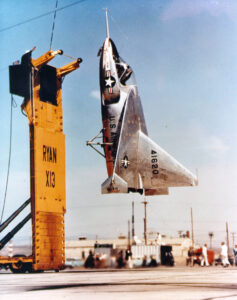 The First Vertical Jet Flies April 11, 1957
The Ryan X-13 Vertijet makes its first vertical take off and landing, marking the first time a jet-powered aircraft successfully completed a VTOL flight. Militaries around the world at… thisdayintechhistory.com/04/11/the-firs…