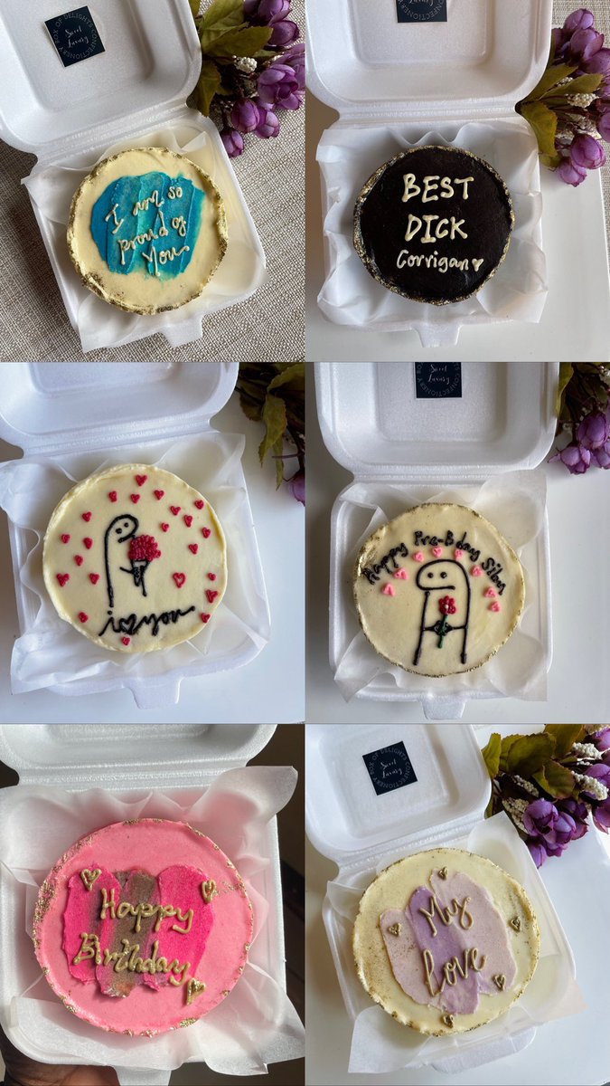 Hey #ZedTwitter , I make these really cute &amp; delicious Bento Cakes-4” 🥺🤌.
📍K100 only
📍Woodlands-Chalala (Delivery via Yango).
📍0976187125-Whatsapp 
 
Follow my business page on IG;
instagram.com/boxofdelights_…