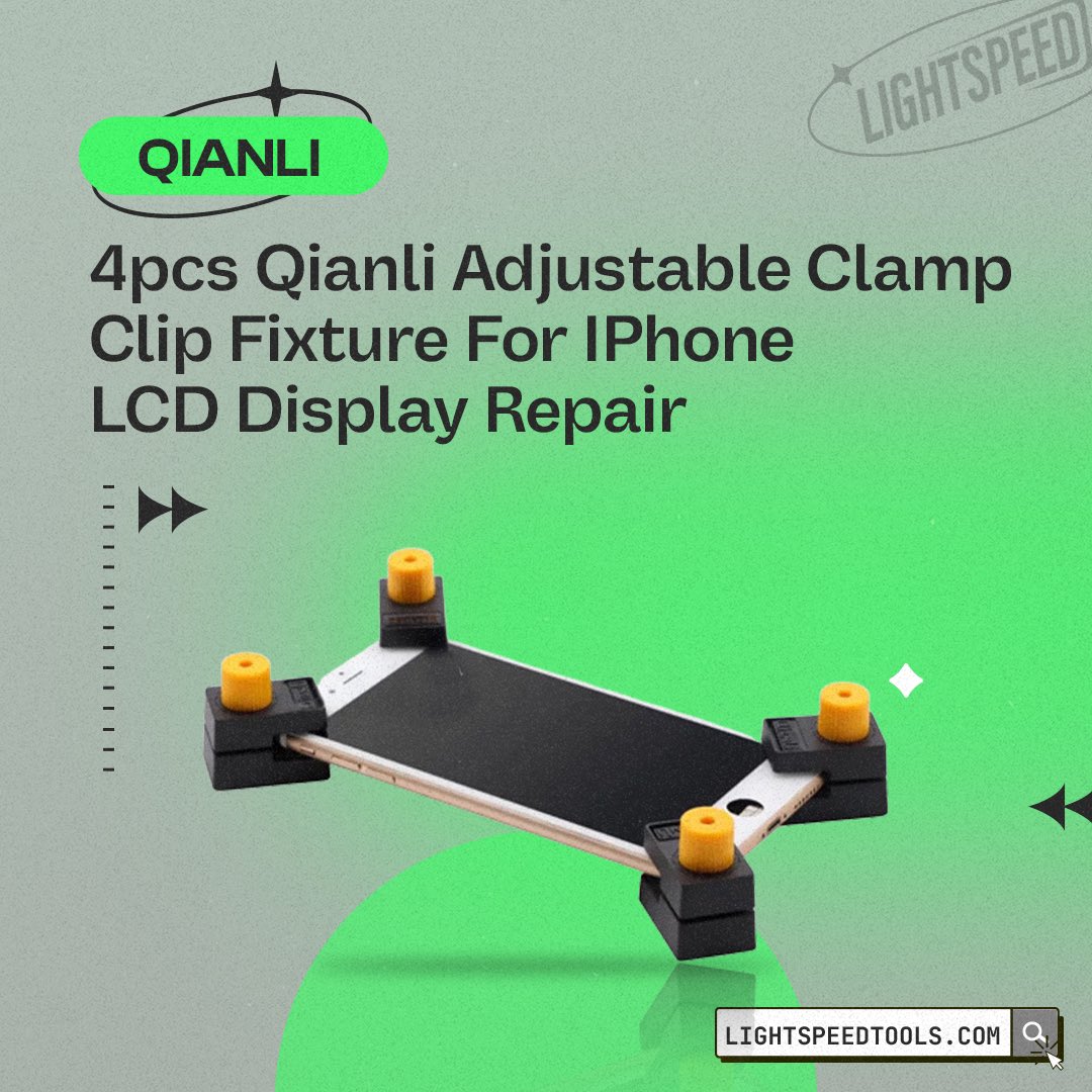 lightspeedtools's tweet photo. Qianli Repair supplies back in stock! Save 20% off on your first order⬆️
Grab yours now @lightspeedtools 
https://t.co/Fb1CvUzoWT https://t.co/zrLBV14J7n