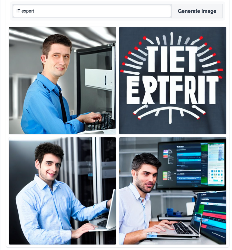 AI image generators are supposed to create realistic and diverse images of people, but they often fail to do so for women in #STEM fields. 

New blog by <a href="/UNDPSerbia/">UNDP in Serbia</a> explores how #AI image generators reproduce inequality and what can be done to change that: bit.ly/403G6Gd