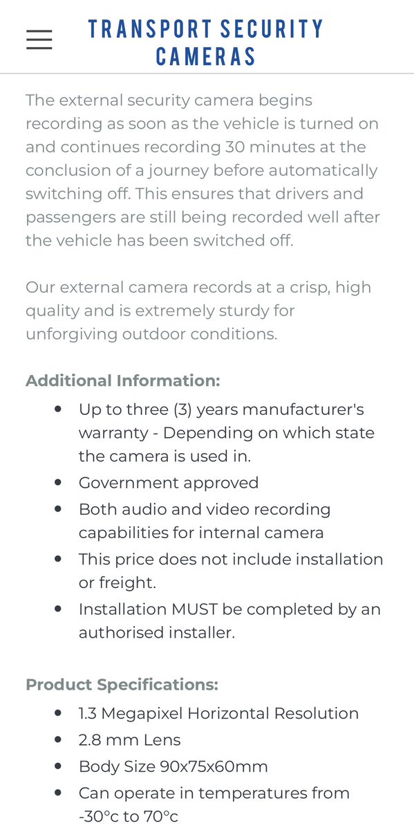 TransportCamera's tweet photo. Won’t Be Beaten On Price
Cheapest in Australia
Don’t miss out, you receive new cameras with all refurbished MDVR box $800.00 kit
https://t.co/tSnovsJ0bS 
#taxi #camera #rideshare #limo #taxicamera #TSC #security #transportsecuritycameras #qld #nsw #victoria #securitycameras https://t.co/Ed7SIfpbvx