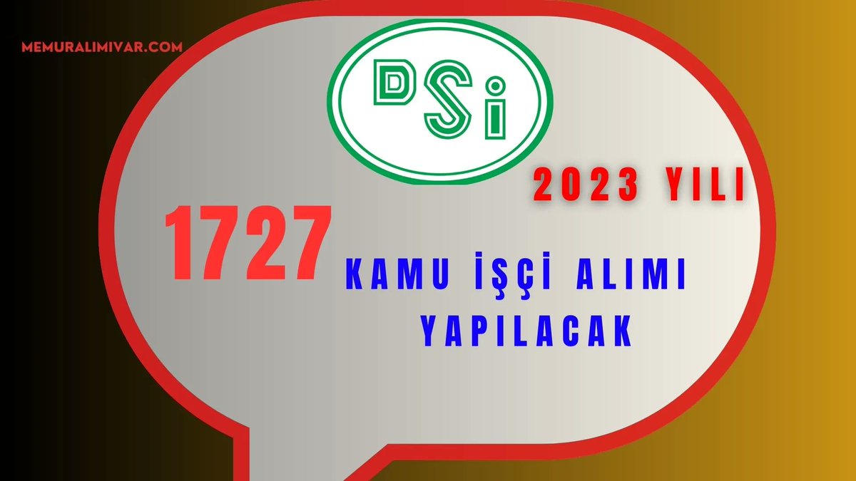 BlinkoTR's tweet photo. DSİ 1727 Kamu İşçi Alımı 2023 – İŞKUR İlanı KPSS Şartsız https://t.co/h72uwLhPKR #memur #işçi #personel #işkur #işilanları #işkurilanları #ilan #ilanlar #memuralımı #işçialımı #personelalımı #kesfet #memurlarnet https://t.co/uKdUG3S0Ap