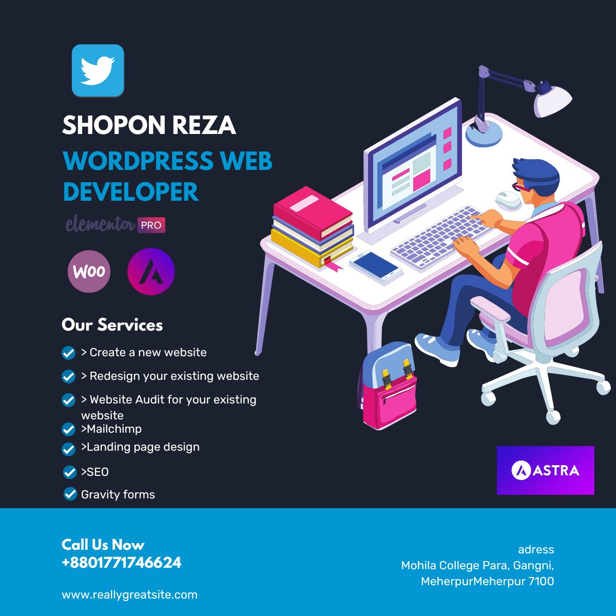 developershopon's tweet photo. Look!! in this social network to grow your brand you must need a website
#letsconnect #letsgrowmore #letsconnectmore #letsgrowtogether #letsgrowmorecommunity #letsconnectwitheachother #connecttogether #digitalmarketingexpert #webdeveloper #developershopon #linkedingrowth https://t.co/ijFPwET865