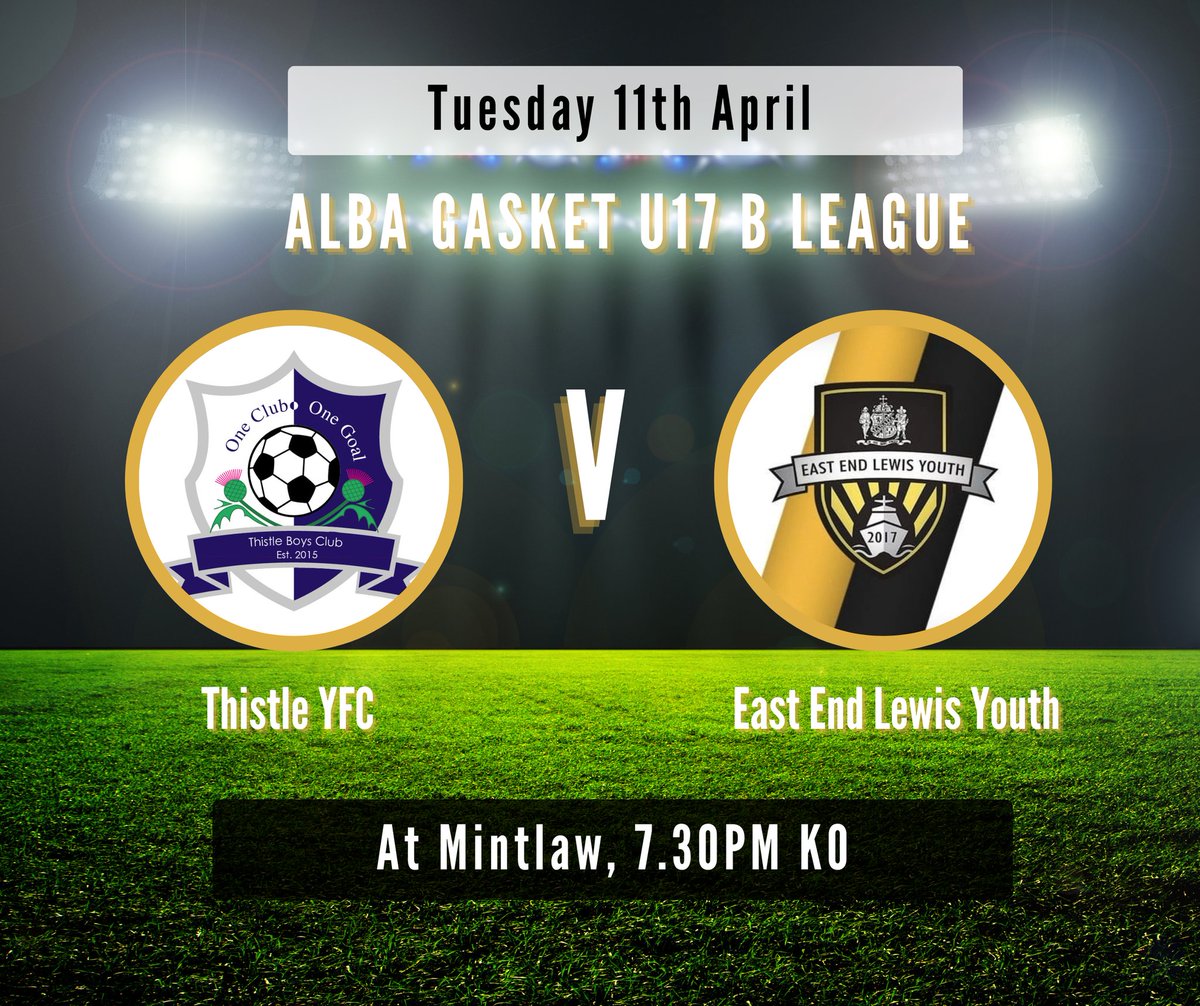 EastEndFCJuv's tweet photo. ππππ - πππππ¦π
π Tuesday 11th April
π Thistle YFC
π League
π Mintlaw
β° 7.30pm KO
All the best 2006s β«οΈπ‘
#EELY #adjfa #grassrootsfootball https://t.co/oCyCbPEaeK